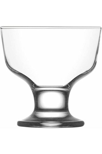 LAV (ARTCRAFT)  3PCS COLOUR ICE CREAM GLASS ADR25 390CC