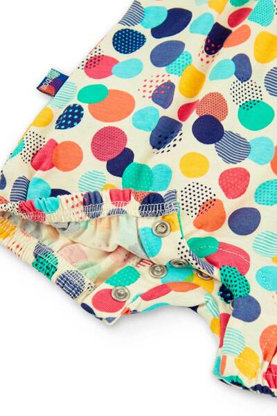 Boboli Kız Newborn Kısa Tulum