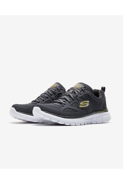 SKECHERS LİTE - WEİGHT QTR OVERLAY W/TWO Erkek Gri Spor Ayakkabı 52635 CHAR