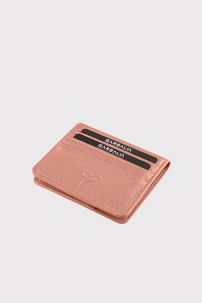 Garbalia Ecru Argenta Genuine Leather Card Holder Wallet