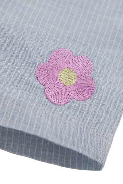 Miny Center Kız Bebek Şort Mavi