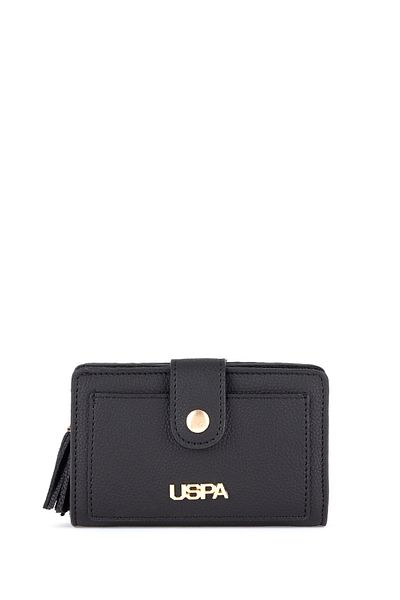 U.S. Polo Assn. Women's Black Wallet 50295135 -Vr046