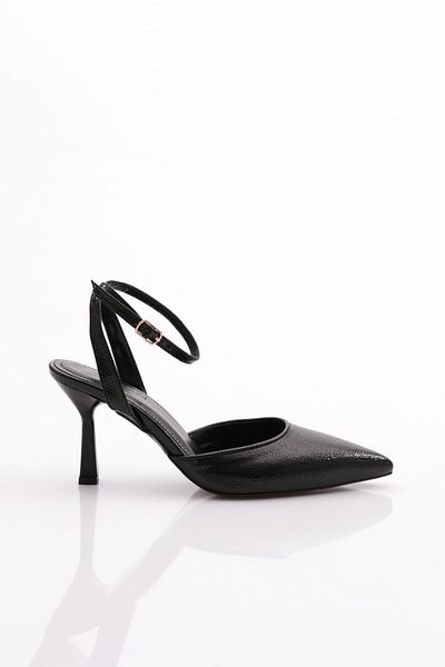 DGN 6082 Pantofi de seara cu siret la glezna pentru dama