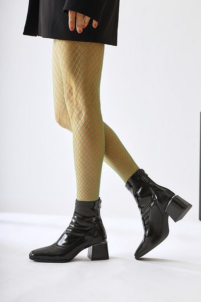 Limoya Γυναικείες μπότες Dominga Black Patent Leather με φερμουάρ, Γυναικείο μποτάκι