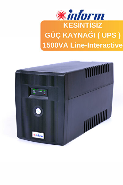 Inform Guardıan 1500va Led 2x12v/9ah Lıne Interactıve Ups Güç Kaynağı