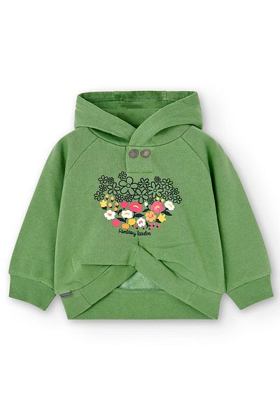 Boboli Зелен суитшърт за момичета
