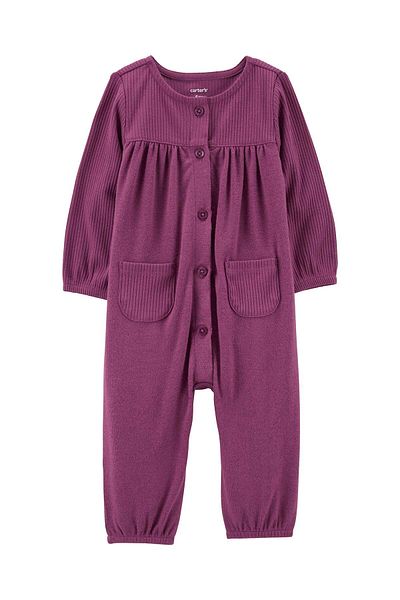 Carter's Baby Girl Jumpsuit Purple