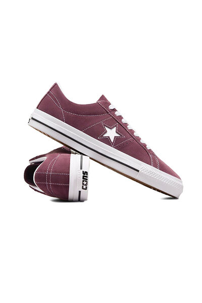 Converse One Star Pro Ox Unisex Günlük Ayakkabı A08480c Kırmızı