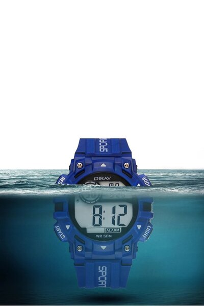 Korikom Digital 5 Atm Men's Women's Sports Men's Wristwatch Suitable for 12 - 70 Years Old Spec 000620