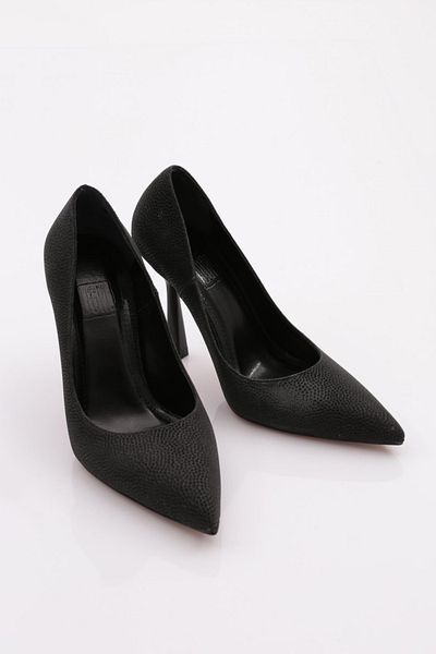 DGN 6075 Pantofi cu toc cu puncte pentru femei