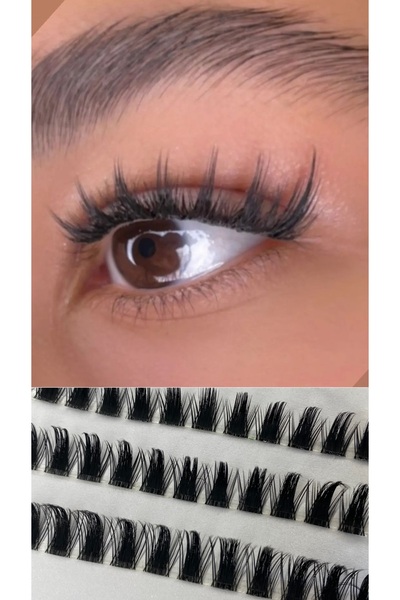 5D Kirpik Ekspres Kirpik ;kylie Model ; Ipli Kirpik; Mix ; 6 Ip; 10,12,14mm Uzunlugunda