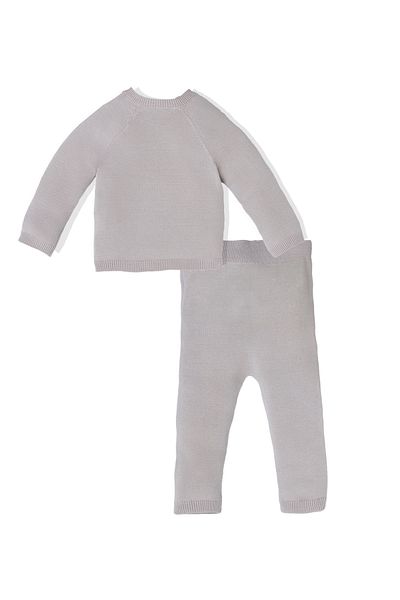 Miny Center Unisex Baby Knitwear Set of 2 Gray