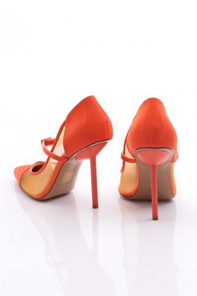DGN Orange Women's Heeled Shoes - Opening 56583557