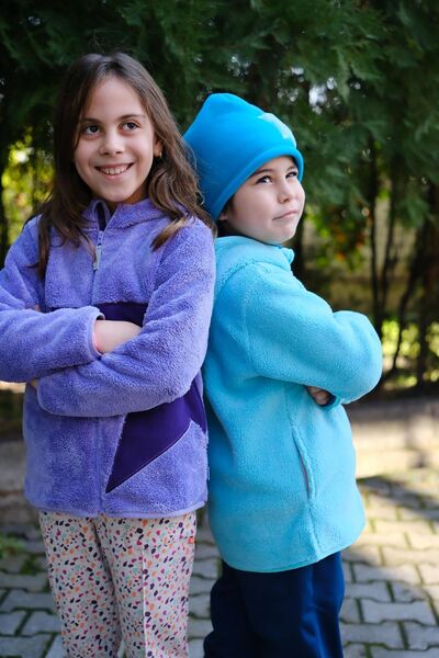 JO&JUKE Lila Yıldız Wellsoft/Polar Ceket