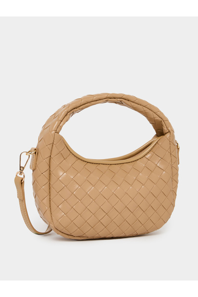 Styli Braided Design Handbag with Adjustable Strap
