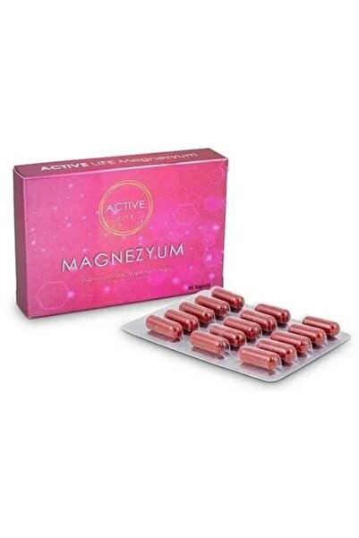 Active Life Magnezyum 30 Kapsül