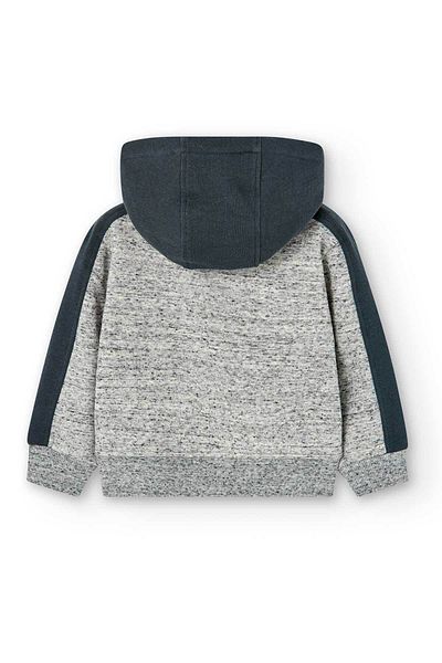 Boboli Светлосив суичър за момче