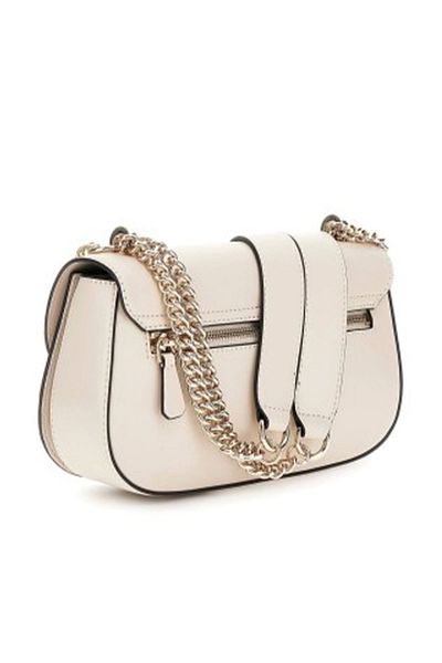 Guess Daryna Convertible Xbody Flap női Ecru Crossbody táska Hwvg9493210-bon