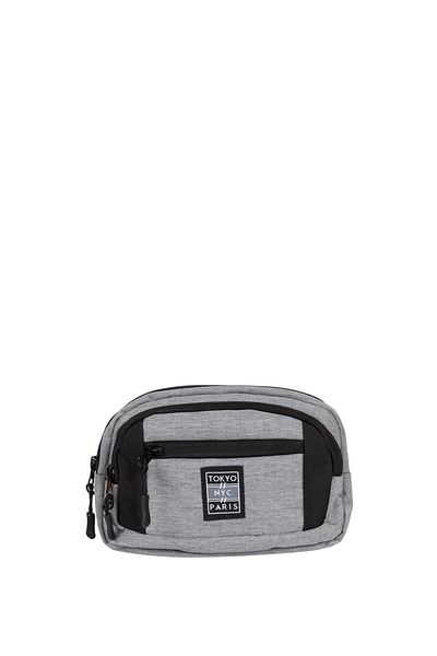 DeFacto Patch Detail Zip Pocket Crossbody Bag