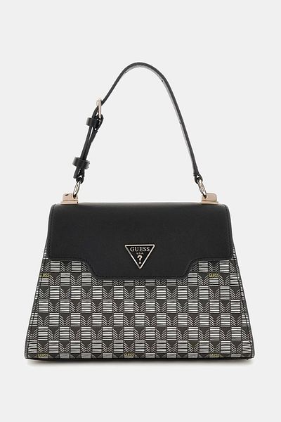 Guess G Wave Top Handle Fl női fekete kézitáska Hwjt9344200-blo