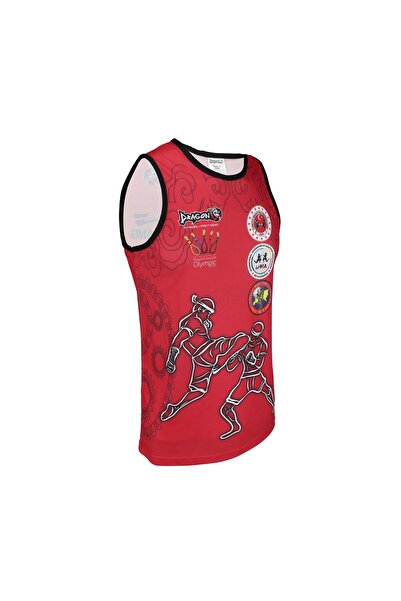 Dragon Digital Printed Athlete with Muay Thai Federation Logo