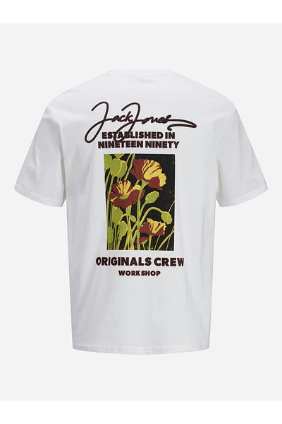 Jack & Jones Printed Crew Neck T-Shirt