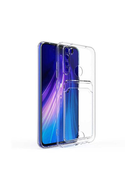 Ummeslem Compatible Case Setra Clear Silicone Cover for Xiaomi Redmi Note 8 C...