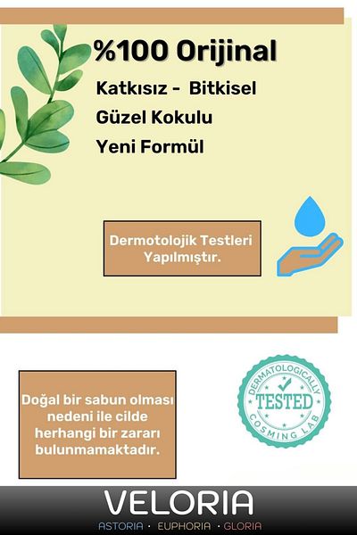 Veloria Premium Series 100% Natural Organic Facial Hair Body Skin Balancing Beautifully Scented Calendula Soap 3 Pieces