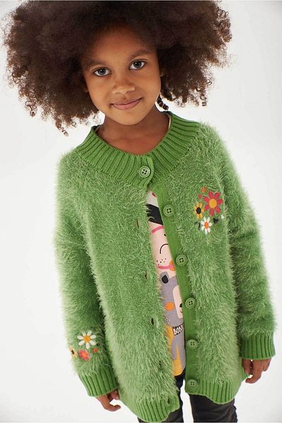Boboli Girl's Jacket Green