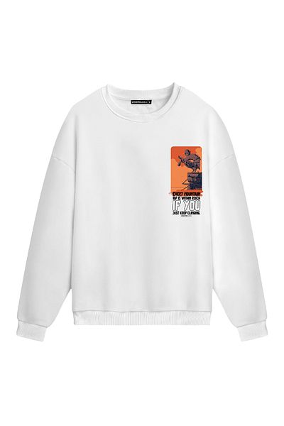 Mounte Bianca Unisex Self Climb - Κανονικό φούτερ