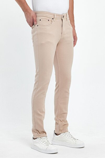 yakamor Ανδρικό παντελόνι εφαρμοστό Gabardine