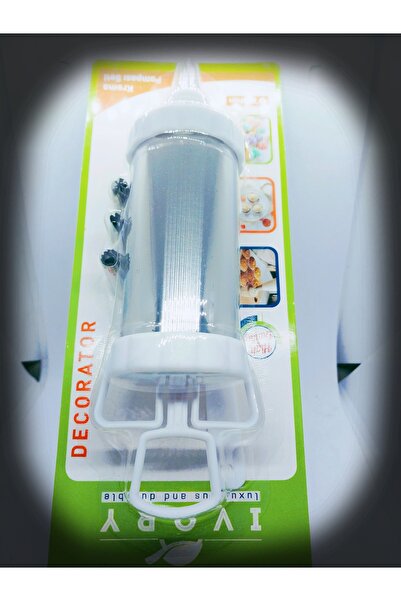 Handmade krema sıkma torbası çelik uçlu set kremşanti torbası seti duy yedek ...