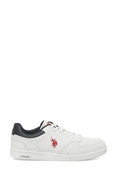 U.S. Polo Assn. Men's White Color Original Product Comfortable Sneakers