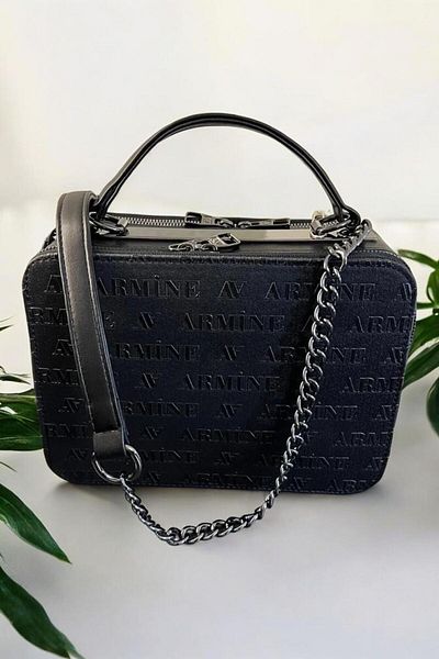 Armine Γυναικεία καθημερινή τσάντα casual 122 Laser Black