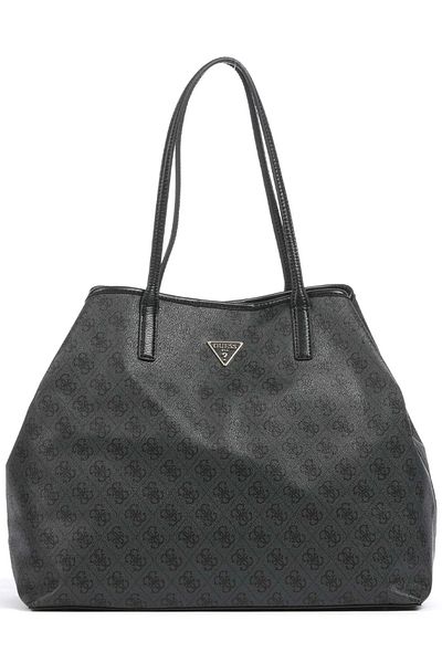 Guess Victoria Lrg 2 in 1 Women's Anthracite Shoulder Bag Hwesg951429-Clo
