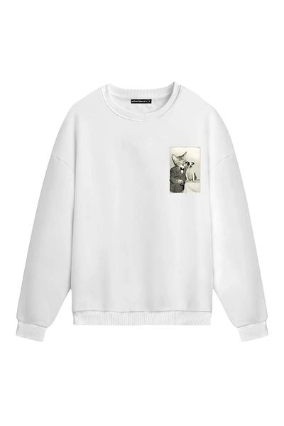 Mounte Bianca Unisex Signor Pace - Κανονικό φούτερ