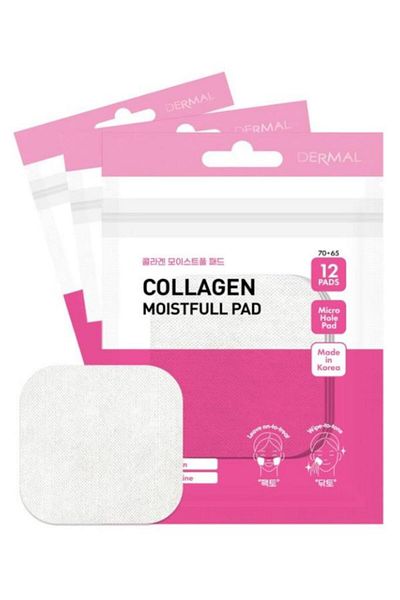 Dermal 12 Moisturizing Collagen Moistfull Pad for All Skin Types