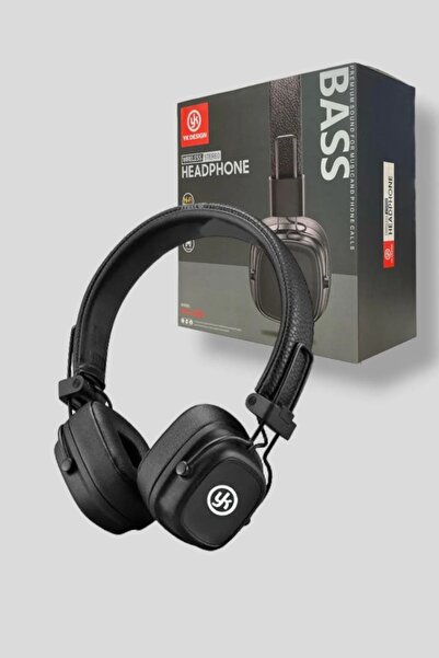 AteşTech Kulak Üstü Işıklı Mikrofonlu Extra Bass Kablosuz Kulaklık