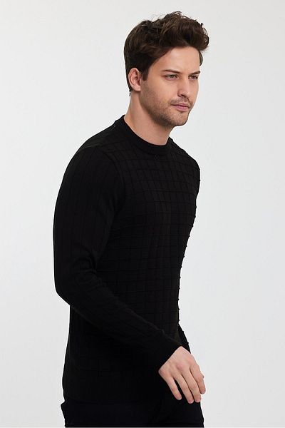 ALEXANDERGARDI Pulover pentru bărbați cu gât crew (E23-6714)
