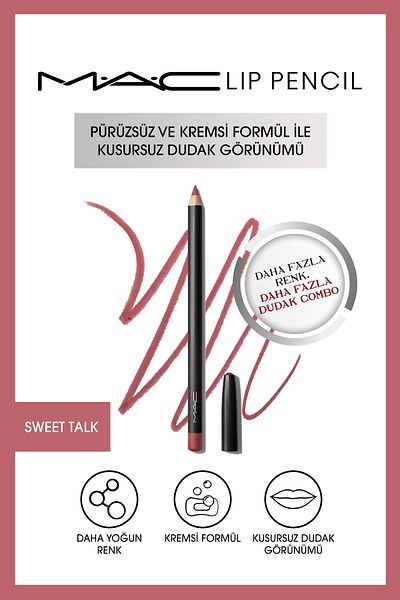 M.A.C Lip Pencil Lip Liner-Sweet Talcum 1.45Gm