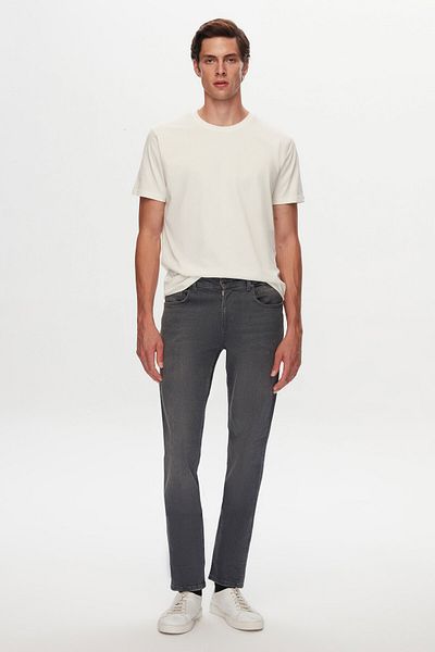 D'S Damat Παντελόνι Ds Damat Slim Fit Grey Denim