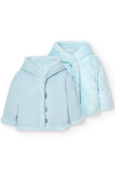 Boboli Baby Boy Jacket Light Blue