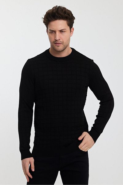 ALEXANDERGARDI Pulover pentru bărbați cu gât crew (E23-6714)