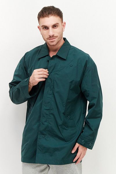 adidas Men Sportswear Fit Long Sleeve Outdoor Jacket , Dark Green