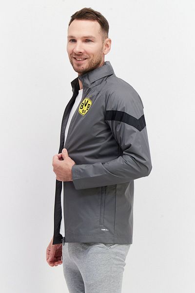 Puma Men Sportswear Fit Long Sleeve Outdoor Jacket, Grey