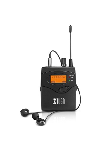 Cbtx Xtuga Iem1200 Kablosuz Alıcı Bodypack Sahne Şarkıcısı Kulak Monitör Sistemi