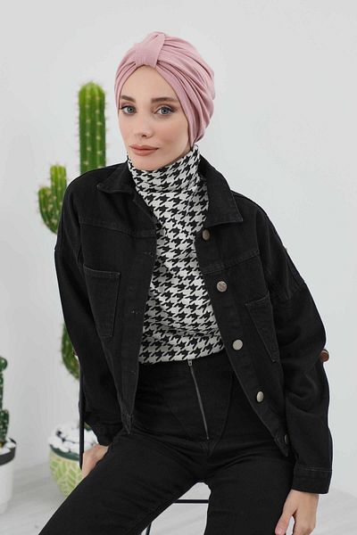 Aisha's Design بونيه شتوي - حزام أمامي مفصل، b-68rb