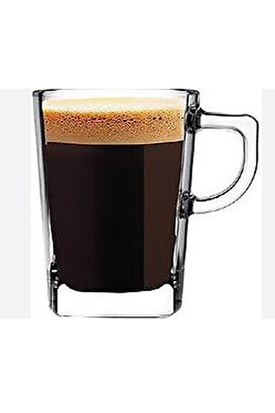 Paşabahçe 6-Piece Carre Espresso and Coffee Cup - 75 Cc
