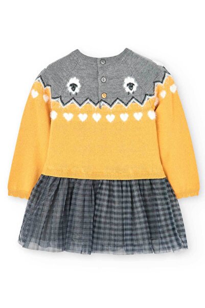 Boboli Kız Çocuk Elbise Sarı