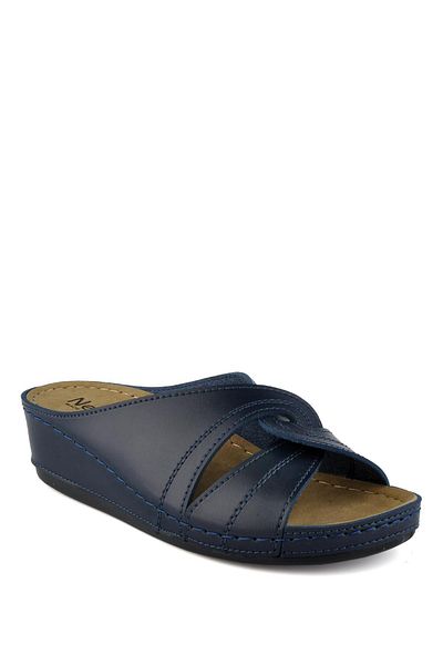 Neon Shoes Putu Women's Cross Comfort Model Daily Orthopedic Slippers Mother Middle Age Young Home & Outdoor Slippers
